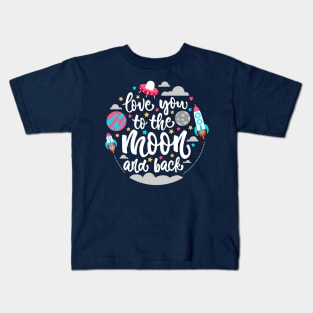 To the Moon Kids T-Shirt